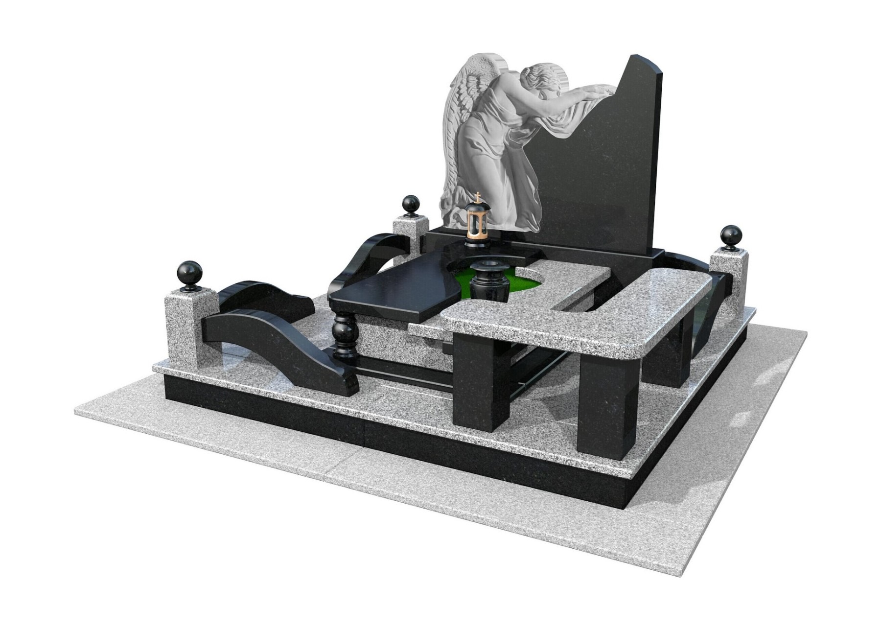 Елітний гранітний пам'ятник — Букинський, Покостовка